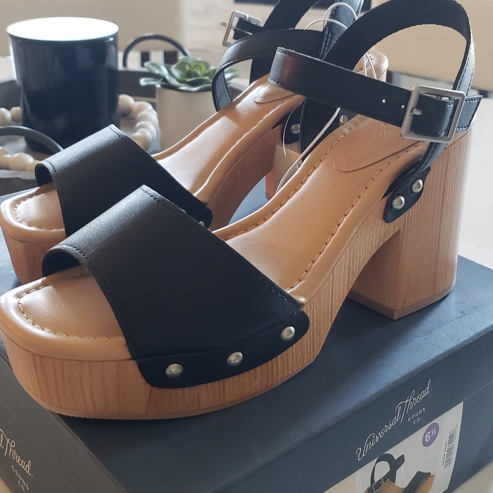 April platform heels,  Universal Thread new size 6.5